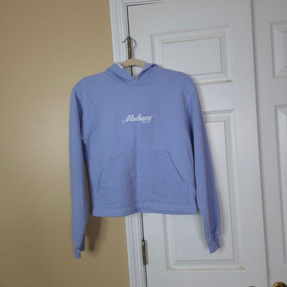 madhappy Tops - Madhappy Classic Cotton Hoodie in Lilac / Lavender Size XS